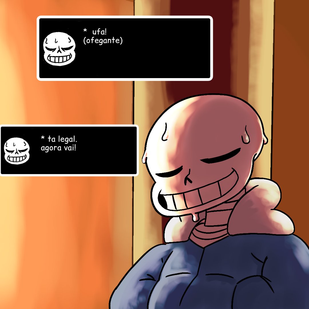 UNI_J4CK's tweet image. E se sans tivesse realmente um ataque especial. 1/5
#desenhodigital #digitalart #comic #tirinha