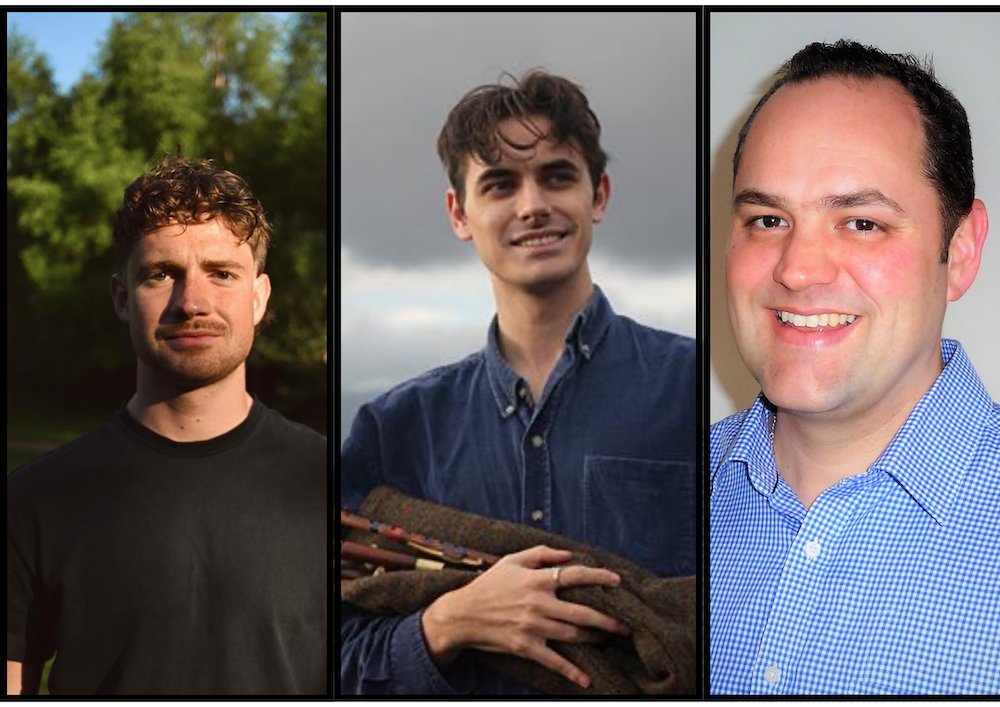 Simon Thoumire (@simonthoumire) on Twitter photo 🎵 Premiering "Ceilearadh" - 3 Highland Bagpipe Sonatas inspired by Gaelic bird poetry! Thurs 14 Aug, 1:30pm 📷
<a href="/PipingLive/">Piping Live!</a>
, Bothy tent Performed by Simon McKerrell, Fionnlagh Mac A Phiocair & Bede Patterson Thanks to Maoin nan Ealan Gàidhlig
<a href="/bordnagaidhlig/">Bòrd na Gàidhlig</a> 🎵 Premiering "Ceilearadh" - 3 Highland Bagpipe Sonatas inspired by Gaelic bird poetry! Thurs 14 Aug, 1:30pm 📷
<a href="/PipingLive/">Piping Live!</a>
, Bothy tent Performed by Simon McKerrell, Fionnlagh Mac A Phiocair & Bede Patterson Thanks to Maoin nan Ealan Gàidhlig
<a href="/bordnagaidhlig/">Bòrd na Gàidhlig</a>