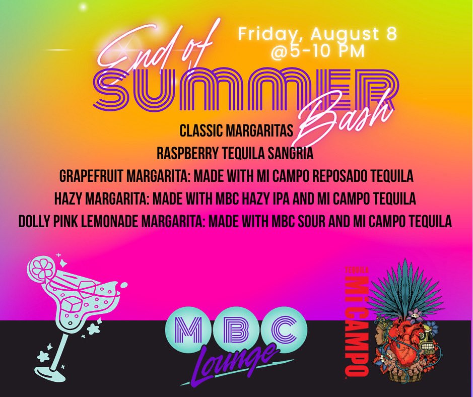 🌮🍹 Today’s the day! 🍹🌮
Margs &amp; Taco Night kicks off at 5pm!
Come hang out, soak in the good vibes, and enjoy delicious drinks &amp; food all night long!