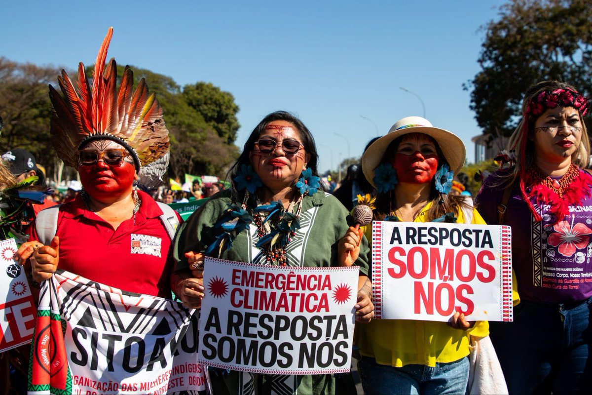 COICA ORG (@coicaorg) on Twitter photo 🌿✨ En Brasilia, la voz amazónica se hizo sentir.
<a href="/Kuiru5Amazonas/">Kuiru amazonas</a> , coordinadora general de COICA, acompañó la IV Marcha de Mujeres Indígenas, organizada por UMIAB y COIAB , donde miles de hermanas alzaron su voz por la defensa de nuestros cuerpos-territorios, la justicia 🌿✨ En Brasilia, la voz amazónica se hizo sentir.
<a href="/Kuiru5Amazonas/">Kuiru amazonas</a> , coordinadora general de COICA, acompañó la IV Marcha de Mujeres Indígenas, organizada por UMIAB y COIAB , donde miles de hermanas alzaron su voz por la defensa de nuestros cuerpos-territorios, la justicia