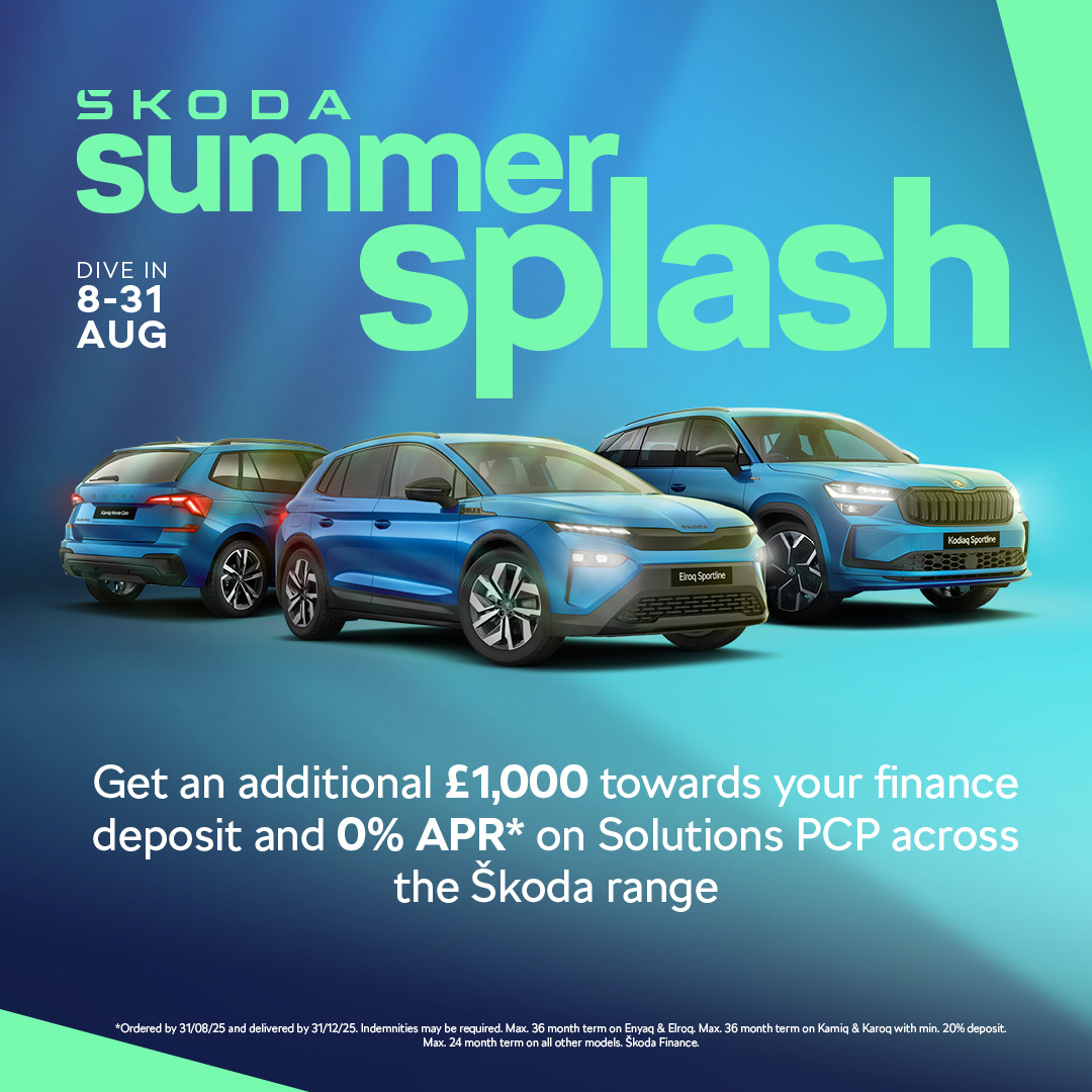 RRG Group (@rrg_group) on Twitter photo 💦 Make a splash this summer with sizzling Škoda offers! Explore the range and book your test drive today. ☀️
👉 ow.ly/83ot50WC1pq
#Skoda #NewCarOffers #SkodaSummerSale #SkodaSummerSplash 💦 Make a splash this summer with sizzling Škoda offers! Explore the range and book your test drive today. ☀️
👉 ow.ly/83ot50WC1pq
#Skoda #NewCarOffers #SkodaSummerSale #SkodaSummerSplash