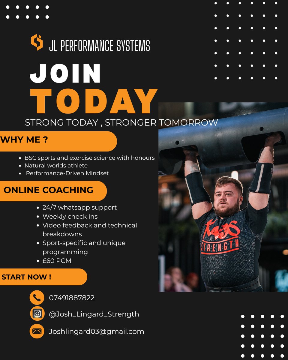 Want to get stronger ??

Chuck me a DM
#strong #coach #strongman #gym #grip #strengthtraining