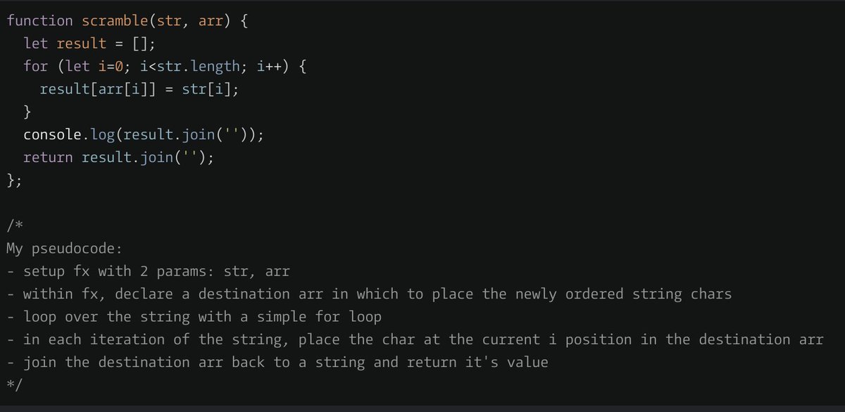 johnsbr99's tweet image. I solved the "String Scramble" kata! Take the code initiation @ codewars.com/r/vtqJXQ to enlist and challenge yourself. #codewars