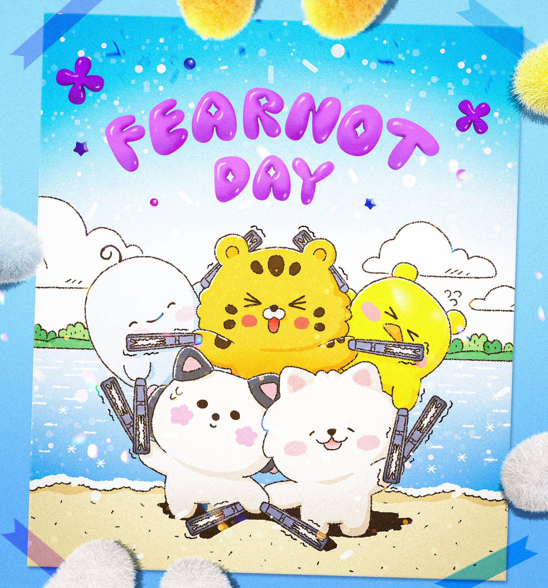 ピオナ3周年おめでと！

#LE_SSERAFIM 
#FEARNOT