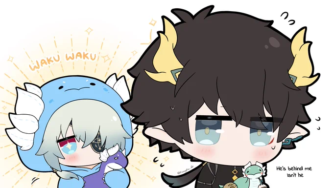 …He's behind me isn't he #HonkaiStarRail #hsr #崩壊スターレイル #DanHeng #PermansorTerrae #Anaxa #丹恒 #アナイクス