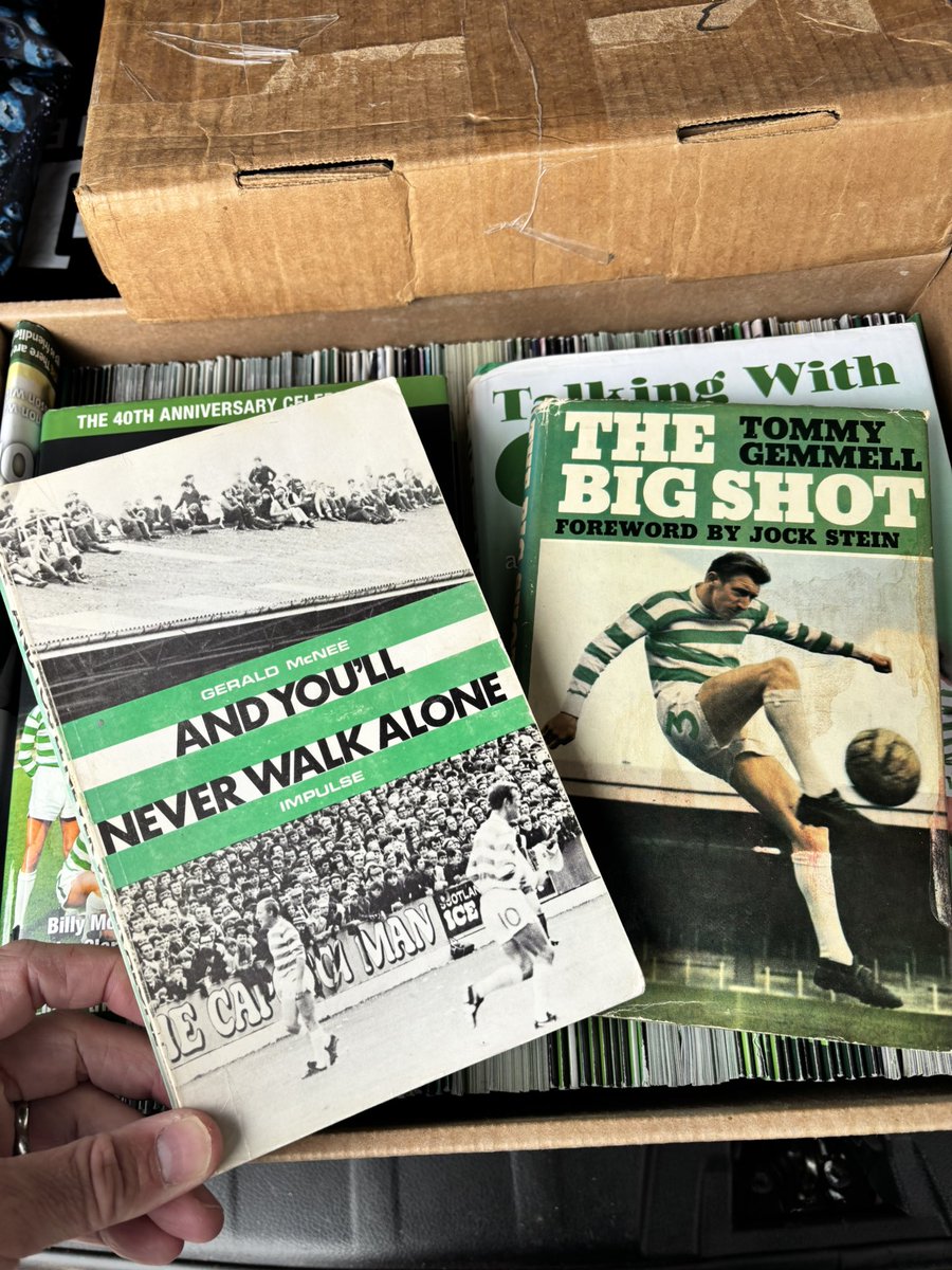 TaeBash's tweet image. Enough books and Celtic views for the next 5 years reading