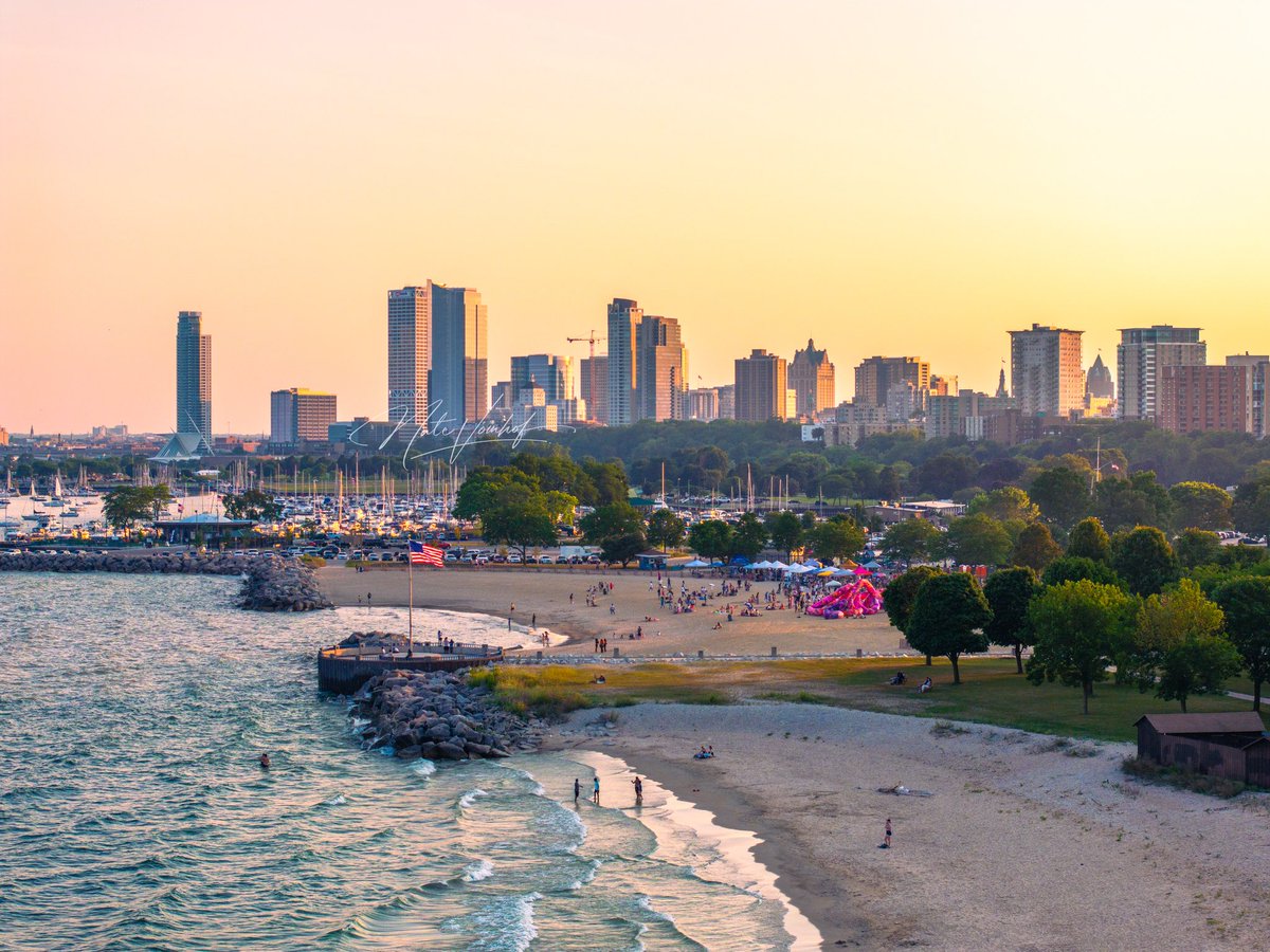 Midwest summers are unrivaled and Milwaukee is beautiful.