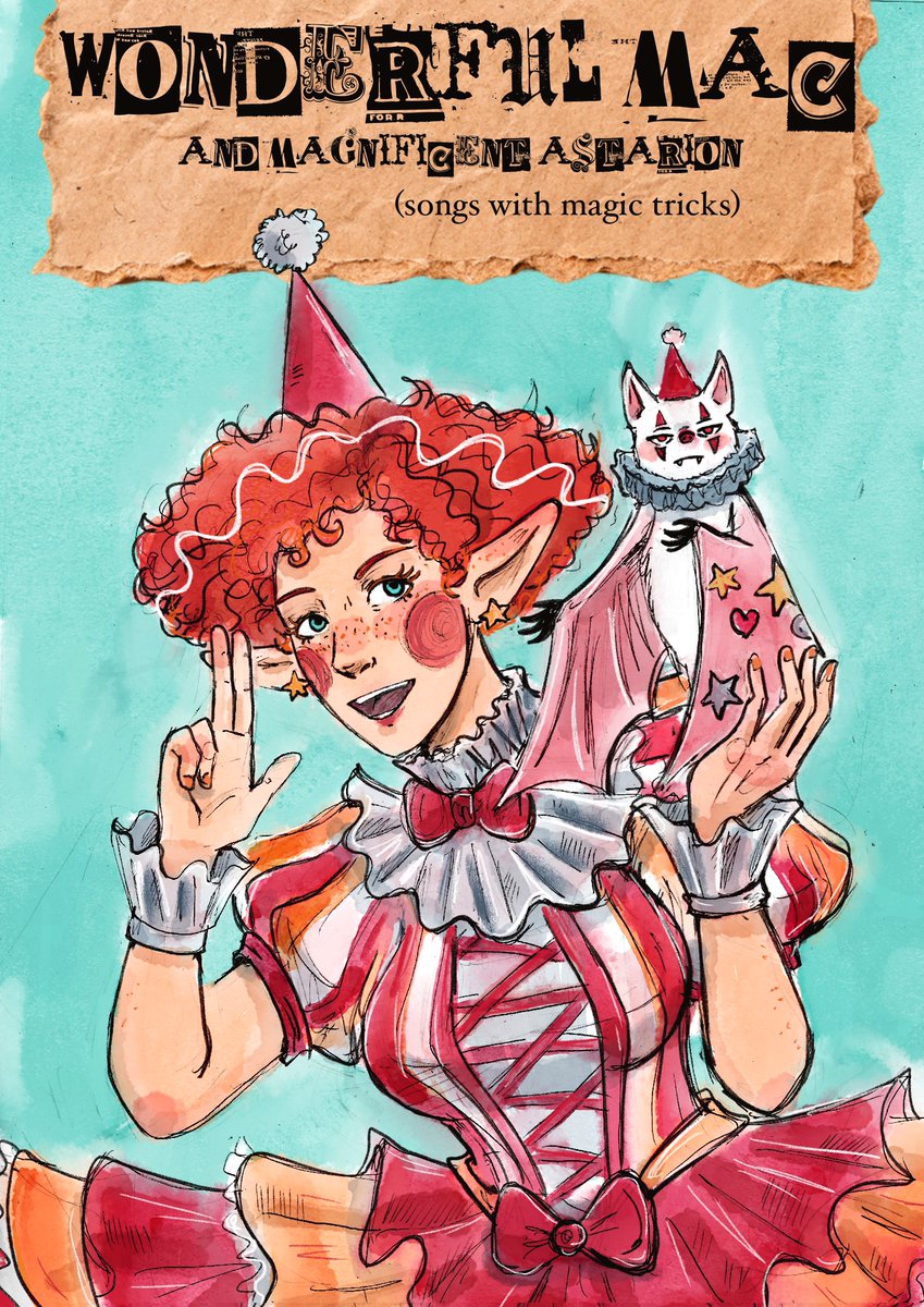 She had an idea for the poster, and he was forced to take part in it