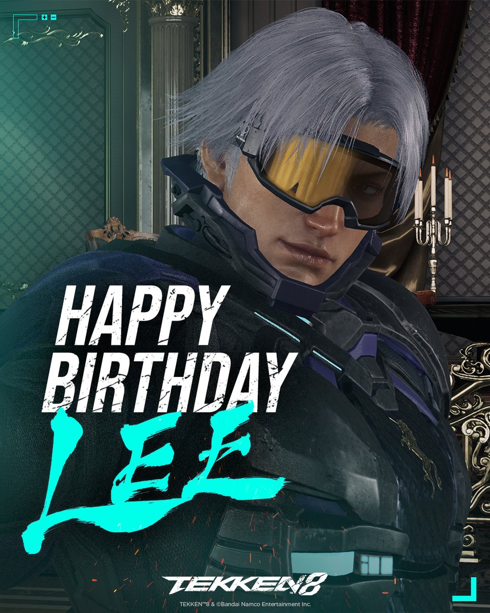 Today's the day to wish a 🌹marvelous🌹 birthday to Lee Chaolan!
#TEKKEN8