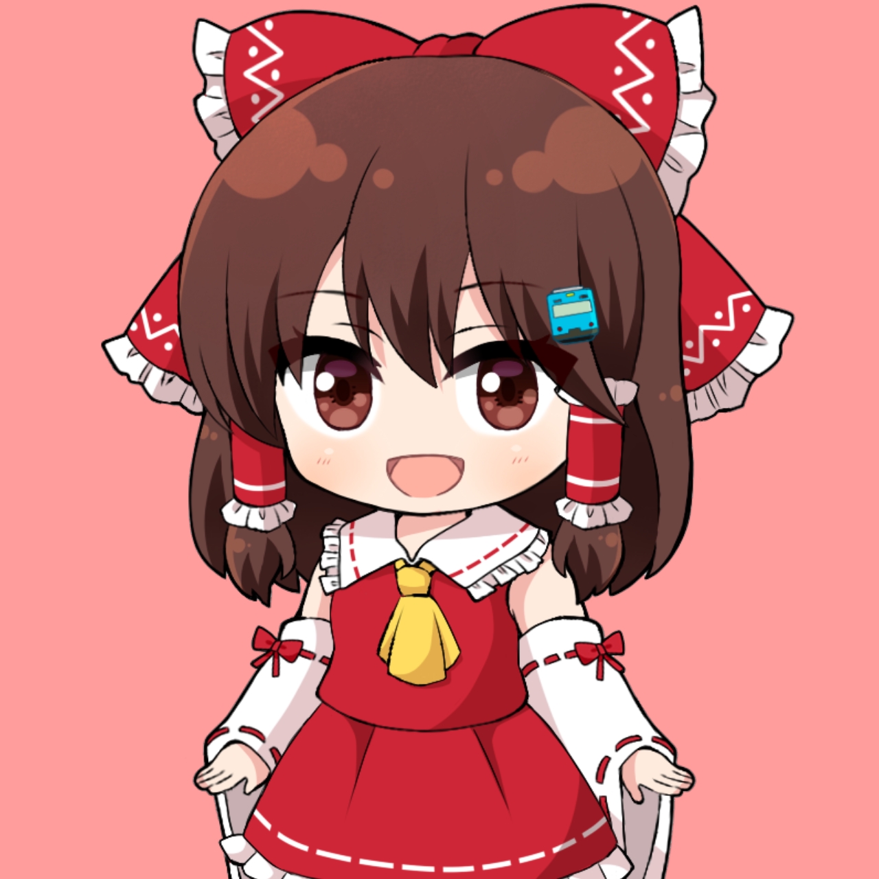 TENITOL 霊夢霊夢（Reimu Hakurei）　背景パネル付き TENITOL 博麗霊夢 特製背景パネル付き – フィギュア通販はFURYU