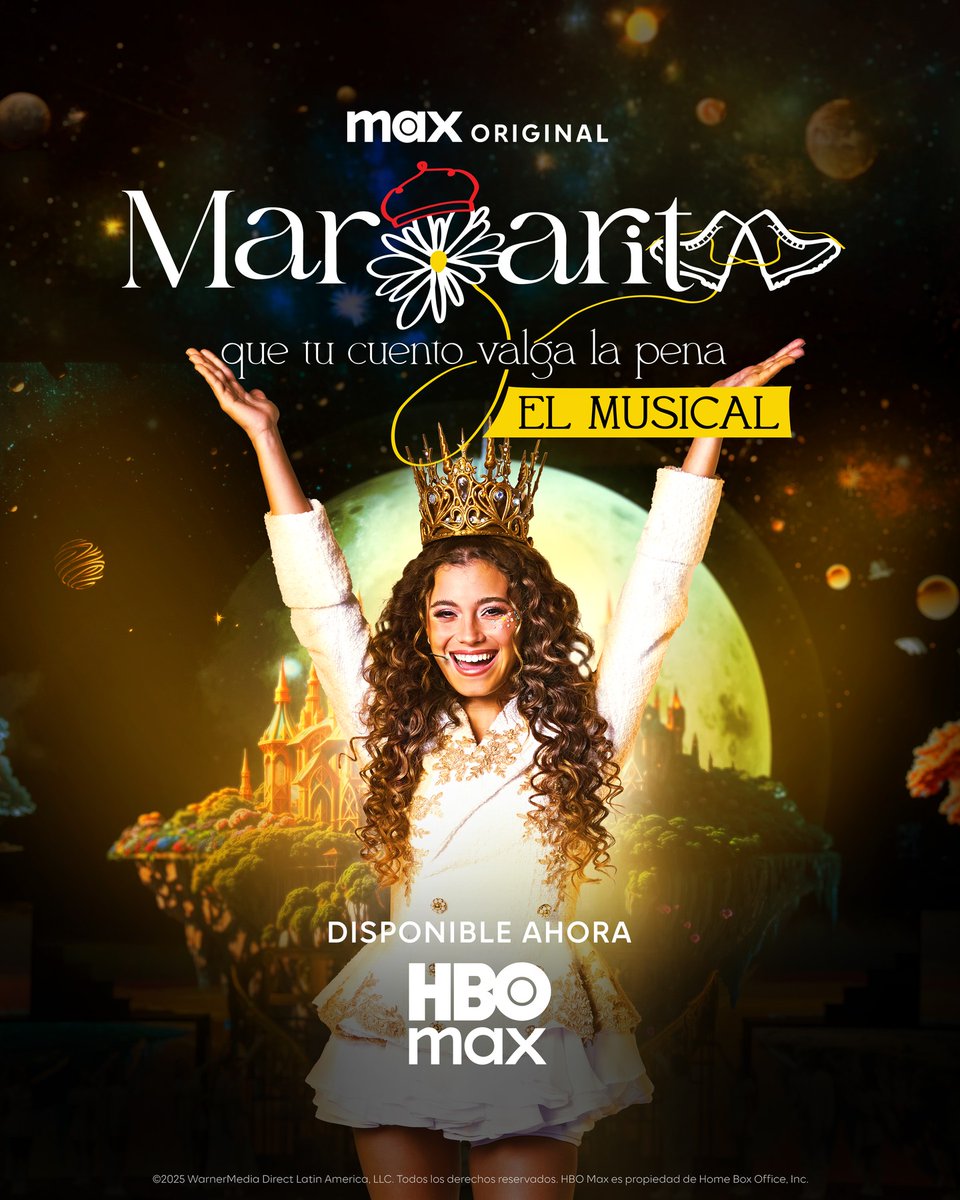 ColsecorPlay's tweet photo. Si tenés HBO tenés #Margarita: El Musical 📷 exclusivo  en #HBOMax 📷 #COLSECORPlay https://t.co/mbkOrrb6dU
