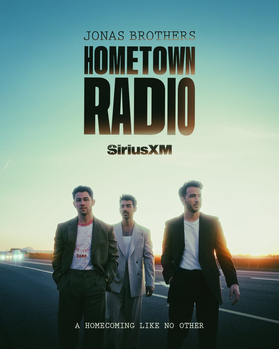 SiriusXM (@siriusxm) on Twitter photo Celebrate 20 years of <a href="/jonasbrothers/">Jonas Brothers</a> with Hometown Radio, a pop-up channel curated by <a href="/kevinjonas/">kevin jonas</a>, <a href="/joejonas/">J O E J O N A S</a>, and <a href="/nickjonas/">Nick Jonas</a>, featuring their new album Greetings from Your Hometown as well as their personal stories, deep cuts, influences, and fan favorites. Listen now: Celebrate 20 years of <a href="/jonasbrothers/">Jonas Brothers</a> with Hometown Radio, a pop-up channel curated by <a href="/kevinjonas/">kevin jonas</a>, <a href="/joejonas/">J O E J O N A S</a>, and <a href="/nickjonas/">Nick Jonas</a>, featuring their new album Greetings from Your Hometown as well as their personal stories, deep cuts, influences, and fan favorites. Listen now: