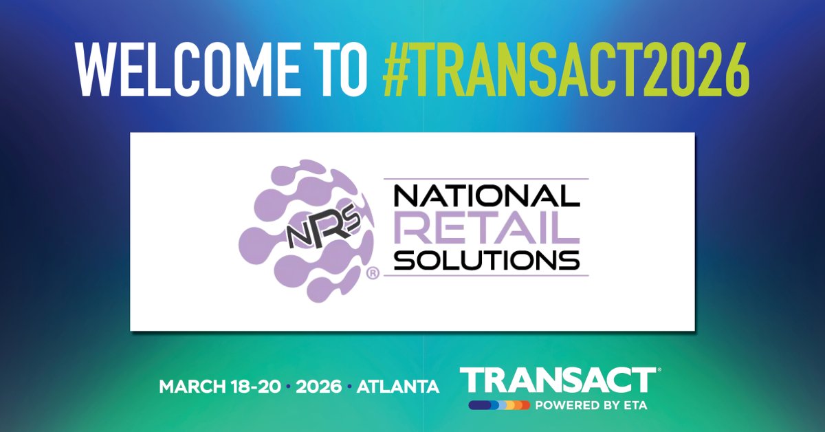 TRANSACT Show (@transactshow) on Twitter photo Big welcome to <a href="/nrsplus/">National Retail Solutions - NRS</a>, our latest exhibitor joining the #TRANSACT2026 show floor!
Want to join NRS and other innovators driving the future of payments? Secure your spot on the #TRANSACT2026 show floor today: transactshow.com Big welcome to <a href="/nrsplus/">National Retail Solutions - NRS</a>, our latest exhibitor joining the #TRANSACT2026 show floor!
Want to join NRS and other innovators driving the future of payments? Secure your spot on the #TRANSACT2026 show floor today: transactshow.com