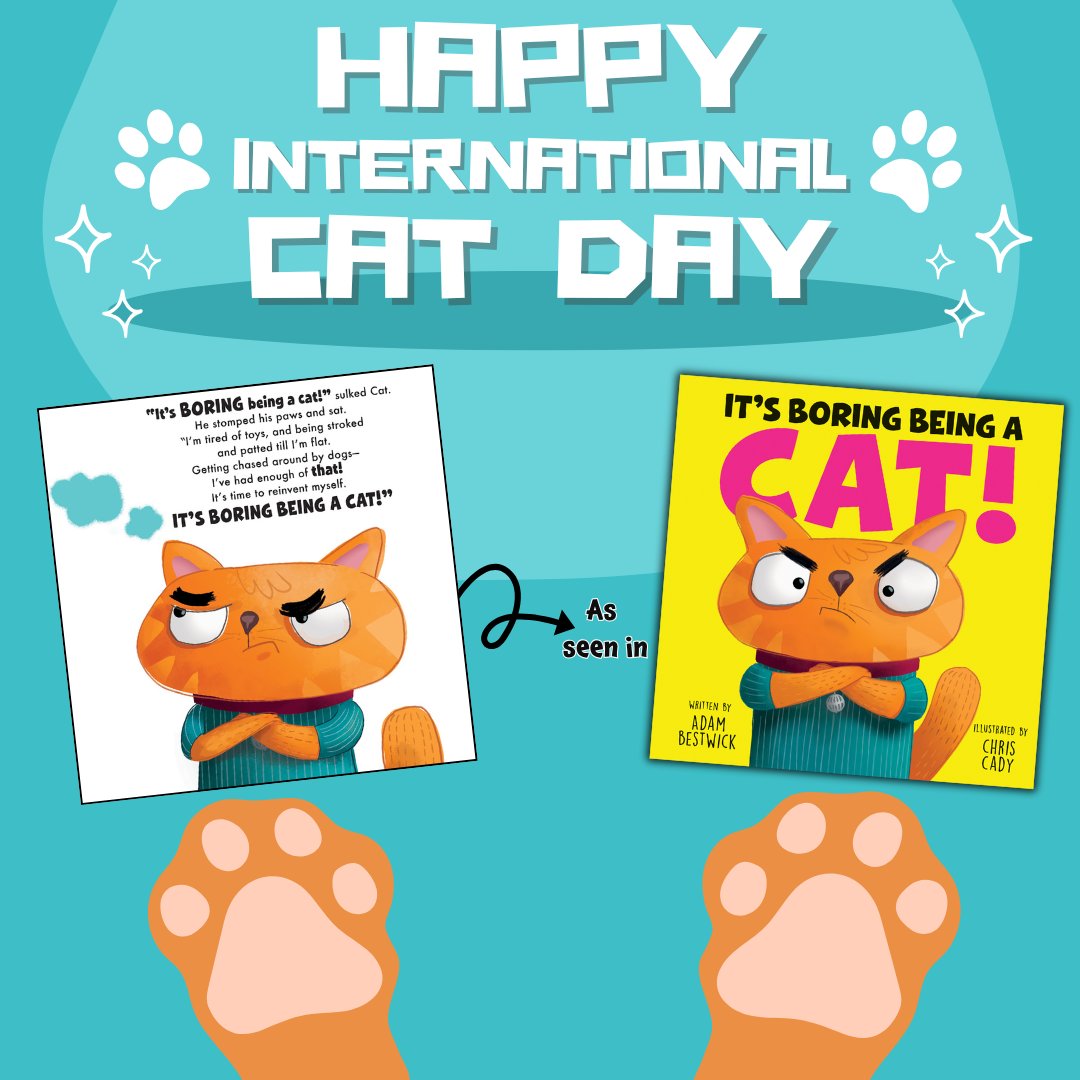 Celebrate cats today! Follow Cat’s journey as he discovers that being yourself is the greatest adventure. 🐱✨ #InternationalCatDay #BeYourself #FunReads #KidsBooks #PictureBooks #CatBooks