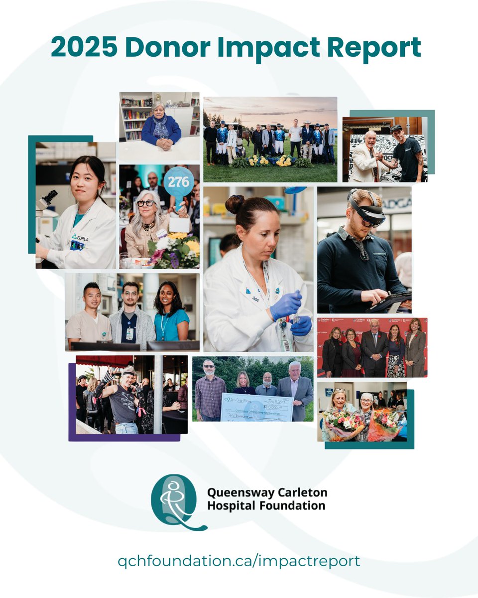 Behind every number is a story. Behind every story is someone like you. Our 24–25 Donor Impact Report highlights how the generosity of our community helps save lives at QCH. Thank you for being part of this journey and making world-class care possible.👉 qchfoundation.ca/impactreport
