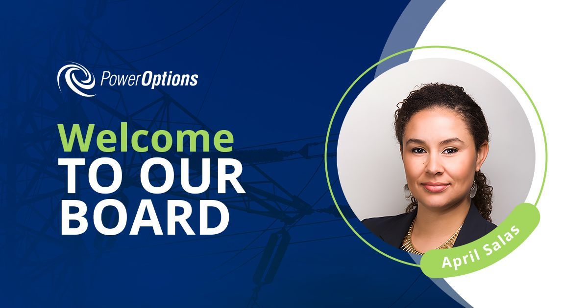 PowerOptions (@poweroptions) on Twitter photo 🎉 Welcome April Salas to our Board!
COO <a href="/EFIFoundation/">EFI Foundation</a>, former Microsoft Global Energy Policy Director, US DOE veteran & co-founder of Community Power Coalition NH.
Advancing equitable #CleanEnergy access! 💪🏼
#PowerOptions #BoardWelcome 🎉 Welcome April Salas to our Board!
COO <a href="/EFIFoundation/">EFI Foundation</a>, former Microsoft Global Energy Policy Director, US DOE veteran & co-founder of Community Power Coalition NH.
Advancing equitable #CleanEnergy access! 💪🏼
#PowerOptions #BoardWelcome