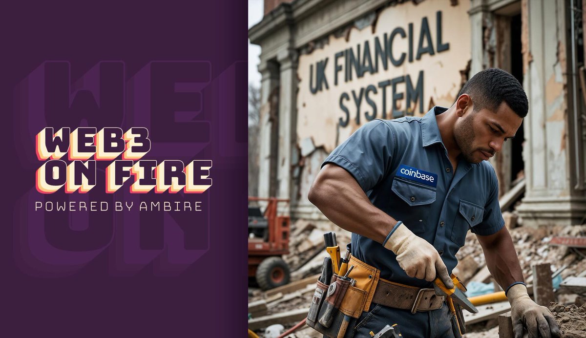 Web3 On Fire (@onfireweb3) on Twitter photo This week in Web3:
🔥 <a href="/AmbireWallet/">ambire.eth</a> gains traction
💸 <a href="/AdamWeitsman/">Adam Weitsman</a> spends $5M+ on <a href="/yugalabs/">Yuga Labs</a> NFTs
🇬🇧 <a href="/coinbase/">Coinbase 🛡️</a> launches TV ad in Britain and people have thoughts about it
Get all the details and more in our latest newsletter 👇
web3onfire.com/p/coinbase-vs-… This week in Web3:
🔥 <a href="/AmbireWallet/">ambire.eth</a> gains traction
💸 <a href="/AdamWeitsman/">Adam Weitsman</a> spends $5M+ on <a href="/yugalabs/">Yuga Labs</a> NFTs
🇬🇧 <a href="/coinbase/">Coinbase 🛡️</a> launches TV ad in Britain and people have thoughts about it
Get all the details and more in our latest newsletter 👇
web3onfire.com/p/coinbase-vs-…