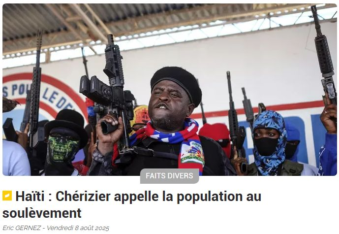 eric_gernez's tweet image. #Haïti - Pour de nombreux habitants des bidonvilles, #Barbecue, c'est l'ordre au milieu du chaos, dans un pays où l'État a disparu.
Hier, Chérizier, a exigé la destitution du Conseil de transition et a appelé la population au soulèvement.
@FranceGuyane
franceguyane.fr/actualite/fait…