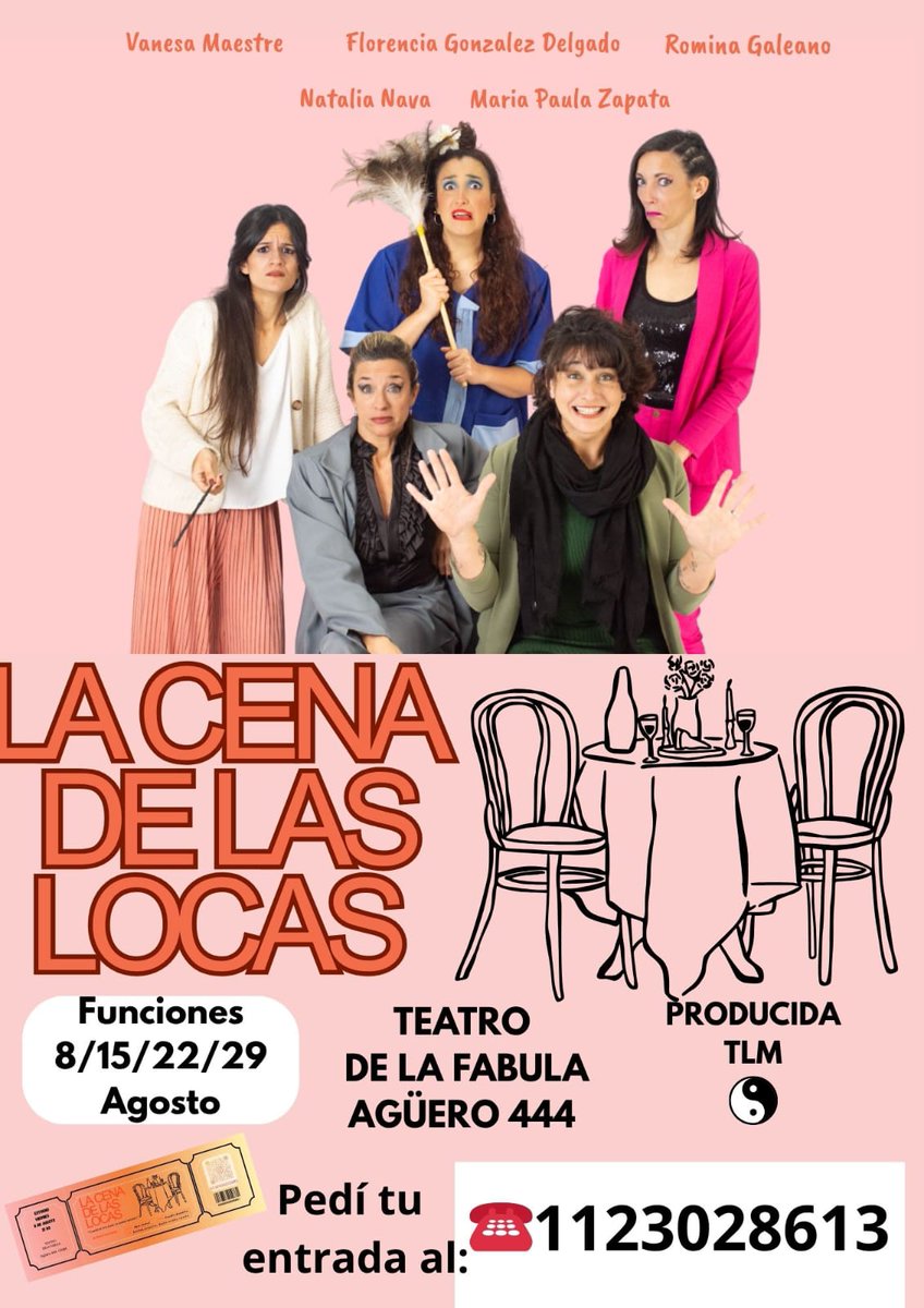 Buenos días! Es hoy!!! 🎭