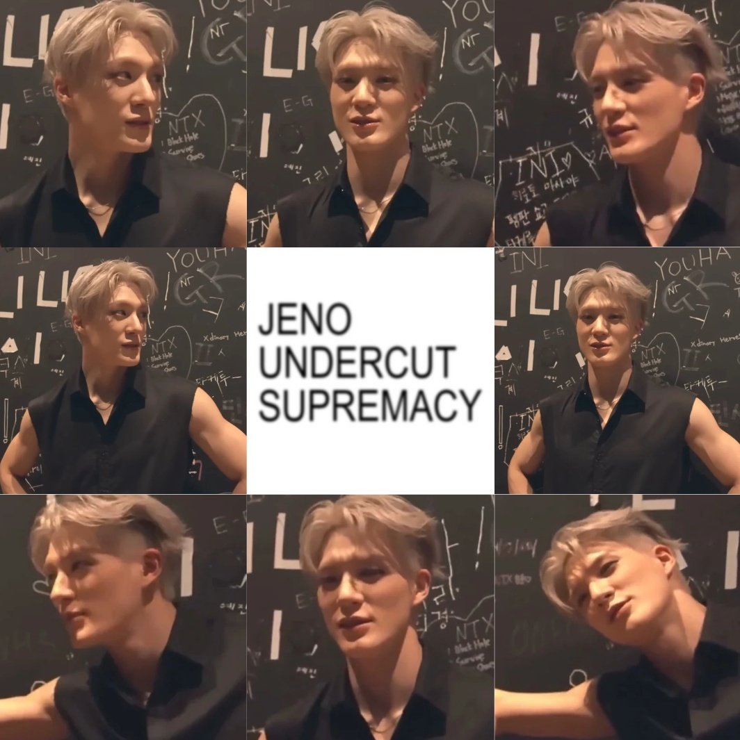 masterpiece jeno hairstyle: