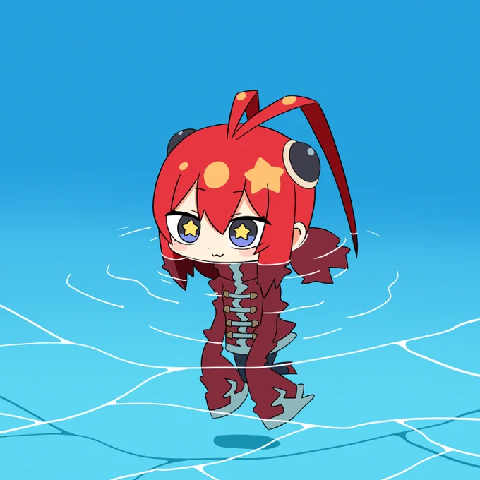 #私はこういう絵師です見た絵師全員参加 主にかわいいデフォルメのイラストを描いています