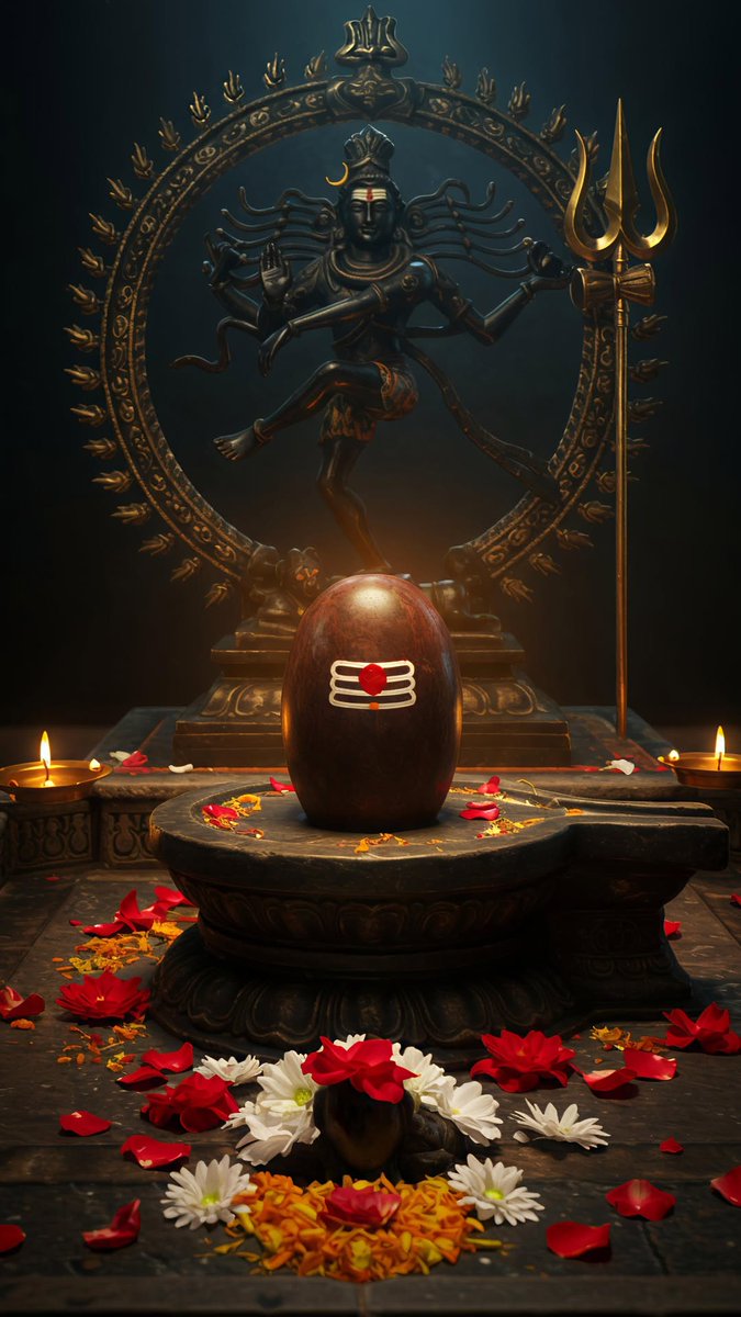"Be like Shiva – calm from outside, fire from within." 🤍