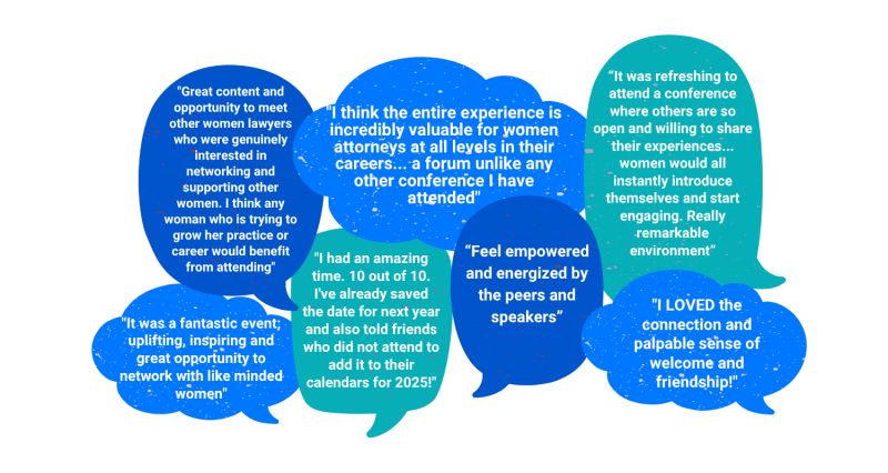 We could tell you all the reasons why WIPL is such a meaningful experience ... but it’s much more compelling to hear it from those who have been there! Join us Oct. 6-8 for more inspiration, connection and empowerment: event.law.com/corpcounsel-wi…