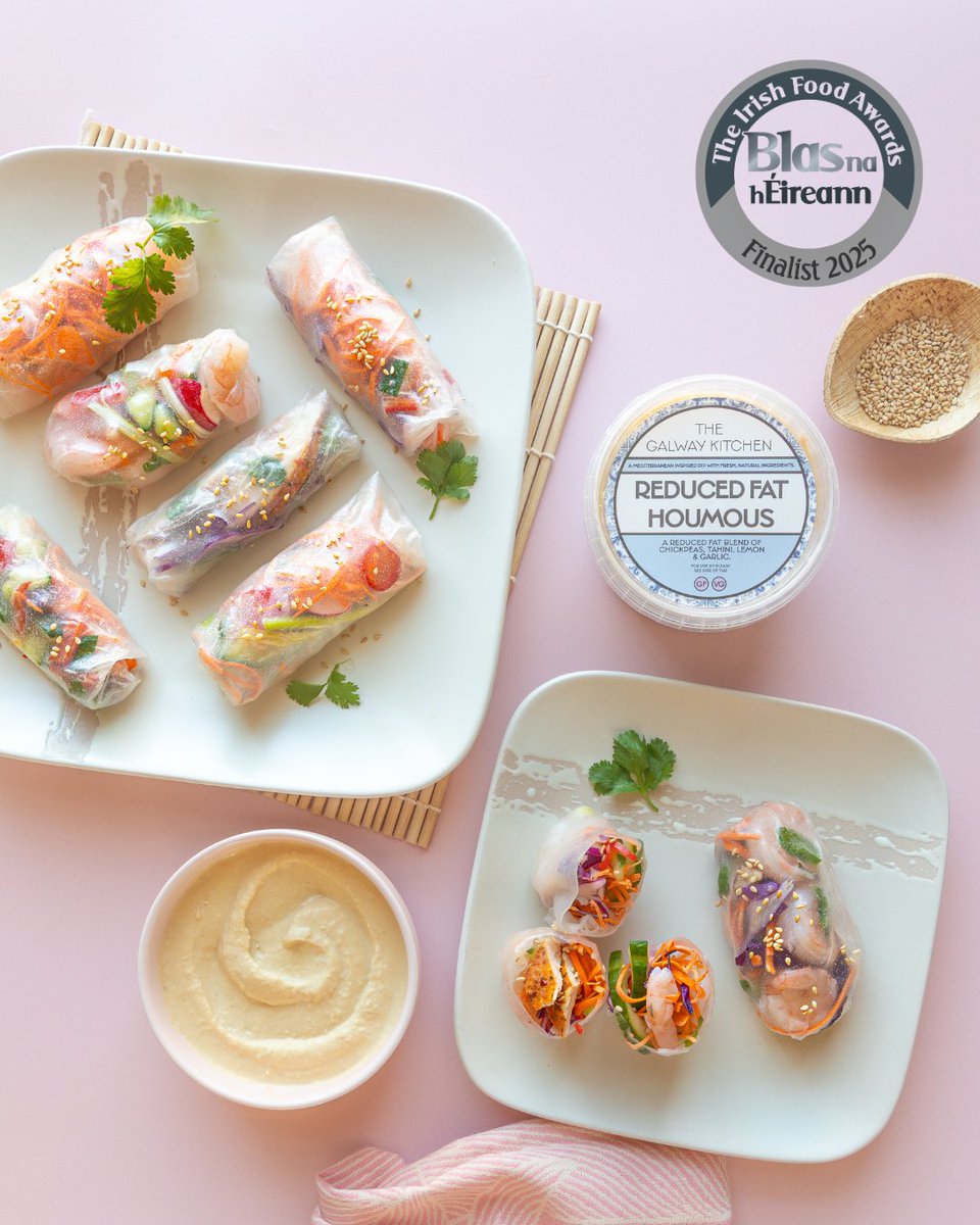 The Galway Kitchen (@galwaykitchen) on Twitter photo We're a triple <a href="/BlasNahEireann/">Blas na hÉireann</a> finalist!
It’s been a fantastic week at @thegalwaykitchen — we’re thrilled to share that our Reduced Fat Houmous, Classic Houmous, and Classic Red Pesto have all been shortlisted for the <a href="/BlasNahEireann/">Blas na hÉireann</a> 2025 Irish Food Awards✨
#blasnaheireann2025 We're a triple <a href="/BlasNahEireann/">Blas na hÉireann</a> finalist!
It’s been a fantastic week at @thegalwaykitchen — we’re thrilled to share that our Reduced Fat Houmous, Classic Houmous, and Classic Red Pesto have all been shortlisted for the <a href="/BlasNahEireann/">Blas na hÉireann</a> 2025 Irish Food Awards✨
#blasnaheireann2025