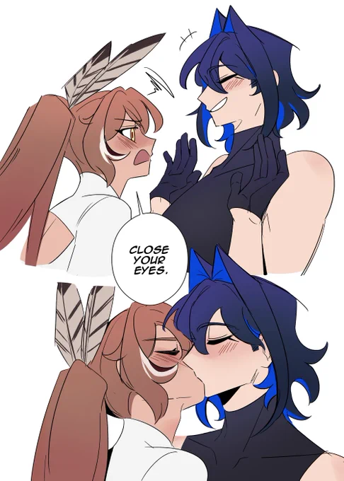 she called her a bad kisser 