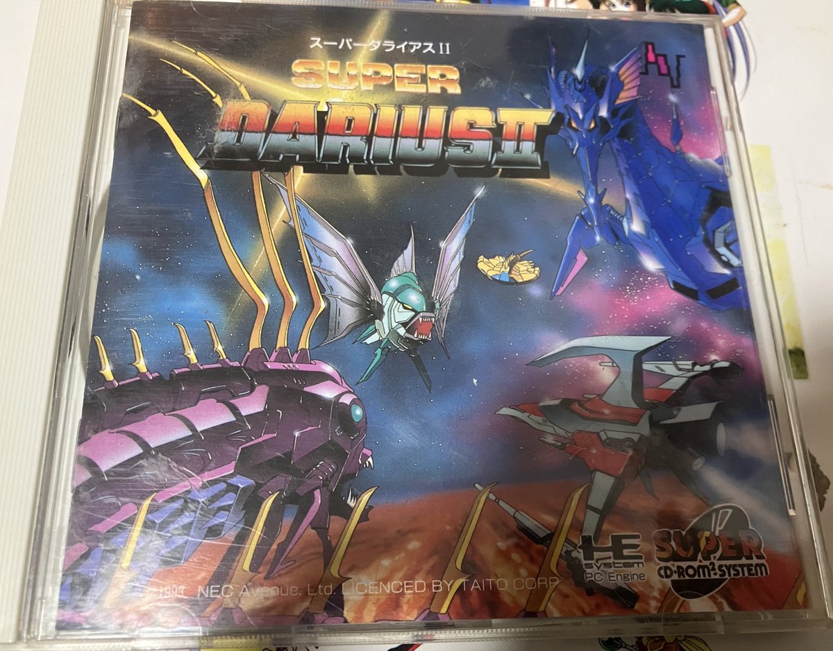 米ット (@headplan_com) on Twitter photo スーパーCD-ROM2「スーパーダライアスII」を入手。6600円
プレイするのはCD-ROMカプセル4の体験版以来だわ。懐かしい… スーパーCD-ROM2「スーパーダライアスII」を入手。6600円
プレイするのはCD-ROMカプセル4の体験版以来だわ。懐かしい…