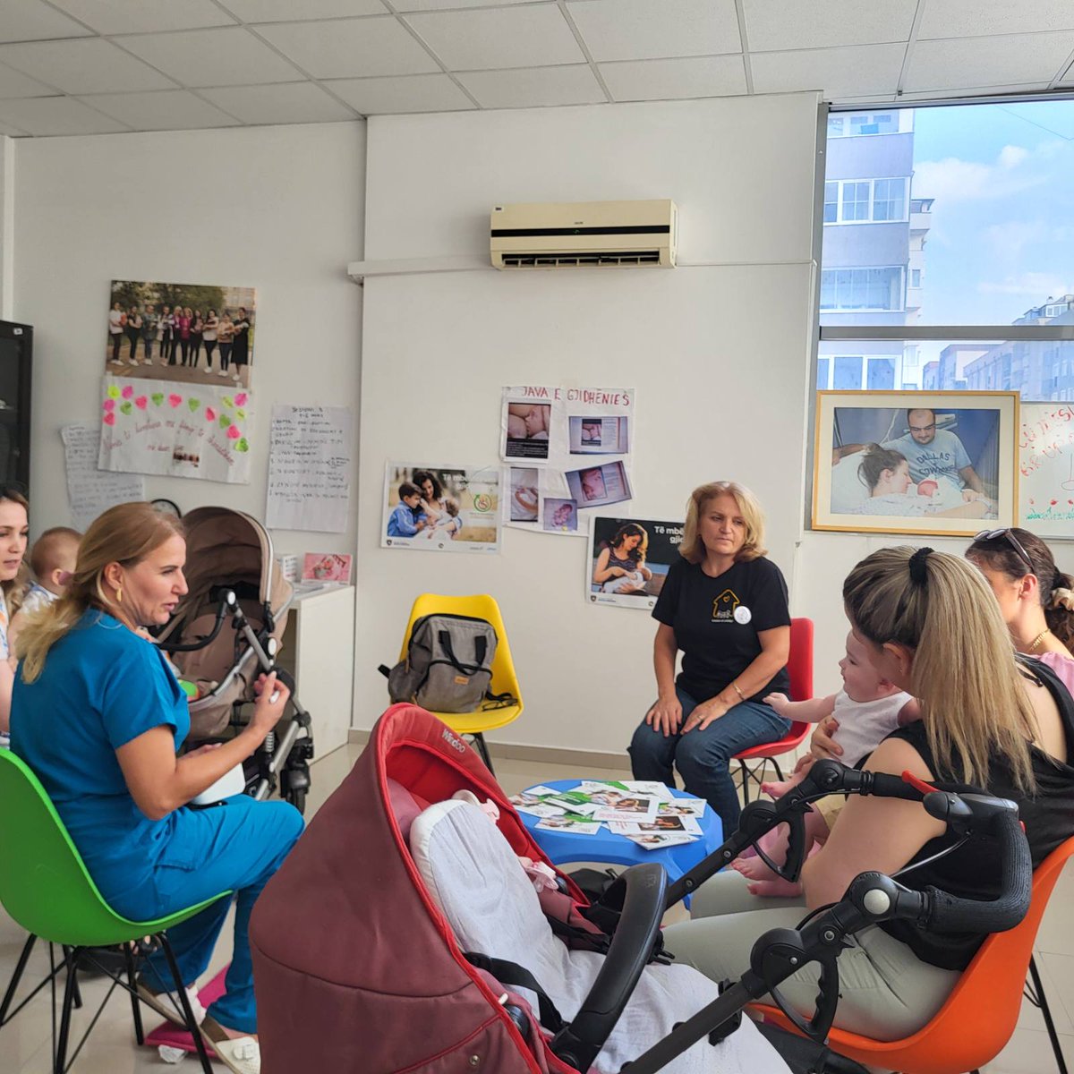 This week, 28 municipalities conducted health education activities through parenting sessions-promoting breastfeeding  and experience sharing. Strong PHC lays the foundation for healthy children and support to families #BreastfeedingWeek <a href="/UNICEFKosovo/">UNICEF Kosovo Programme</a> <a href="/LUinPristina/">Embassy of Luxembourg in PRISTINA</a> <a href="/MSH_GovKS/">Ministria e Shëndetësisë</a>