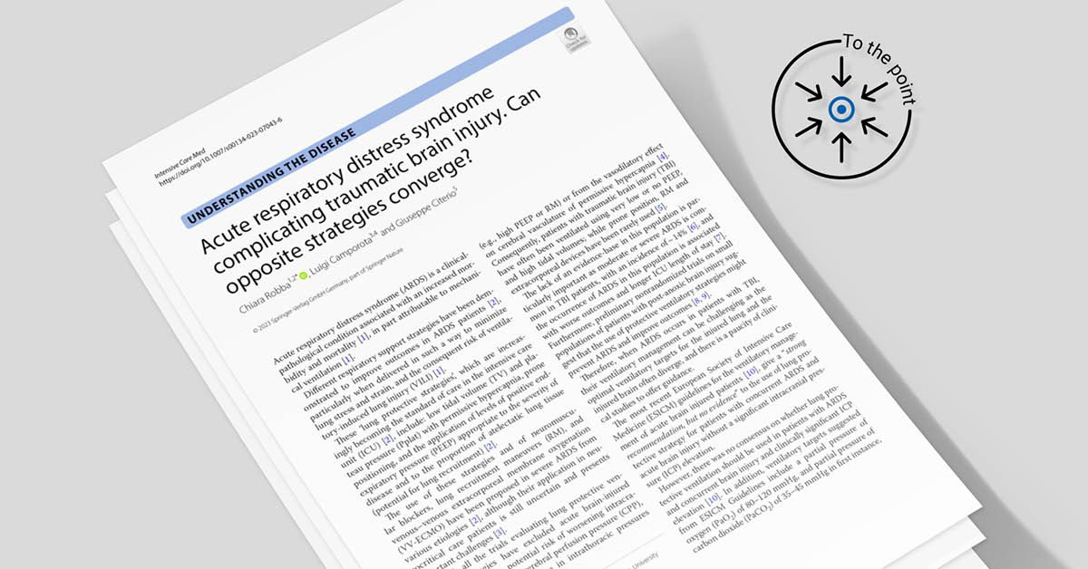 ICU Management (@icu_management) on Twitter photo How do you support the lung without harming the brain? In ventilated patients with ARDS & traumatic brain injury, balancing lung care and brain protection is tough. The latest article in <a href="/HamiltonMedical/">Hamilton Medical</a>'s "To the point” series explores this. Read here: iii.hm/1wmx How do you support the lung without harming the brain? In ventilated patients with ARDS & traumatic brain injury, balancing lung care and brain protection is tough. The latest article in <a href="/HamiltonMedical/">Hamilton Medical</a>'s "To the point” series explores this. Read here: iii.hm/1wmx