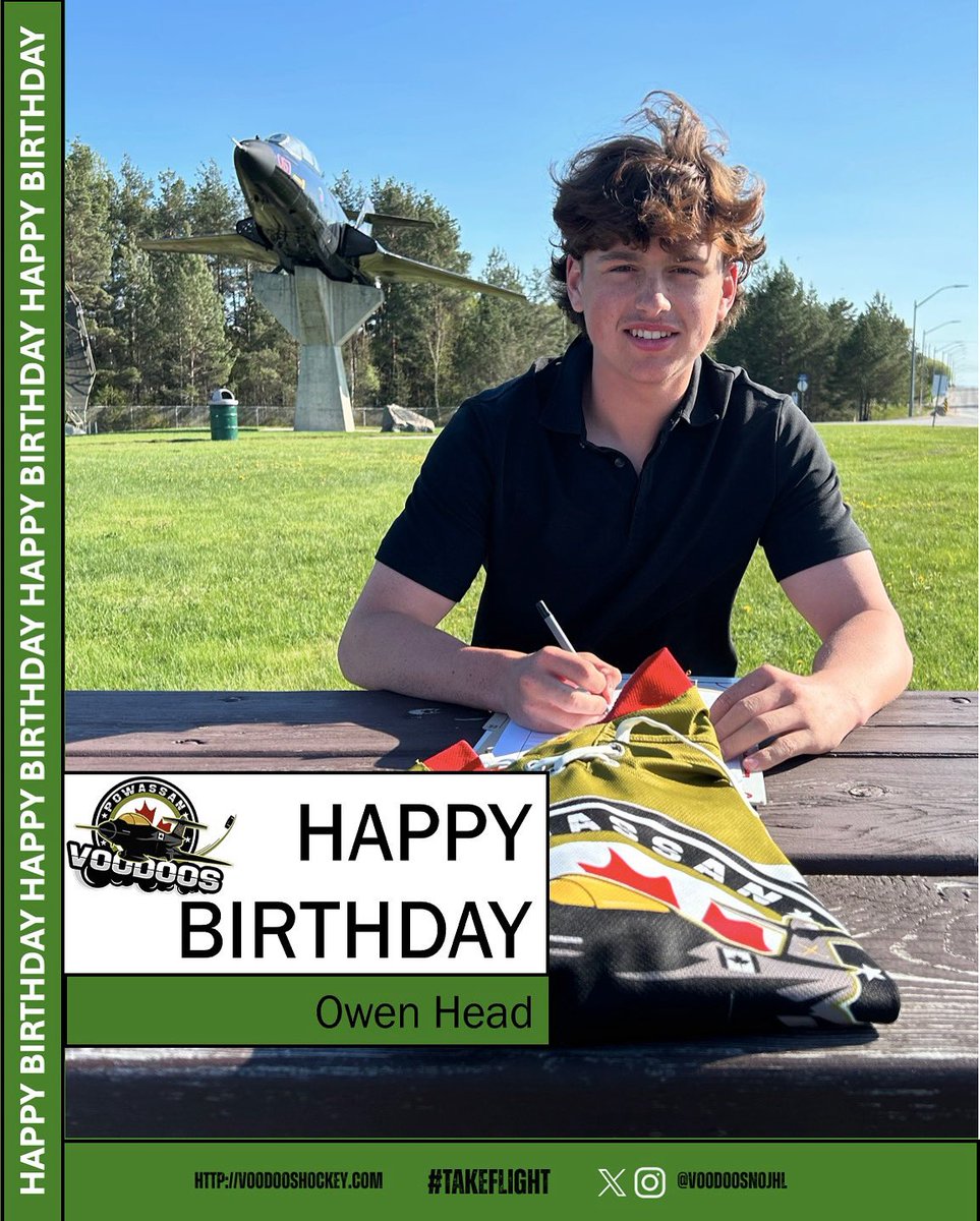 Voodoos nation, please join us in wishing new recruit Owen Head a Happy Birthday! 

Have a great day, Owen! 🎉 

#TakeFlight