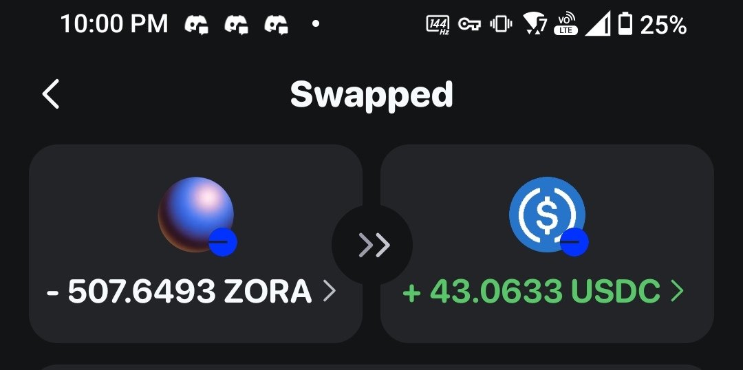 Thanks <a href="/zora/">$zora</a> for the weekly grocery money 💸