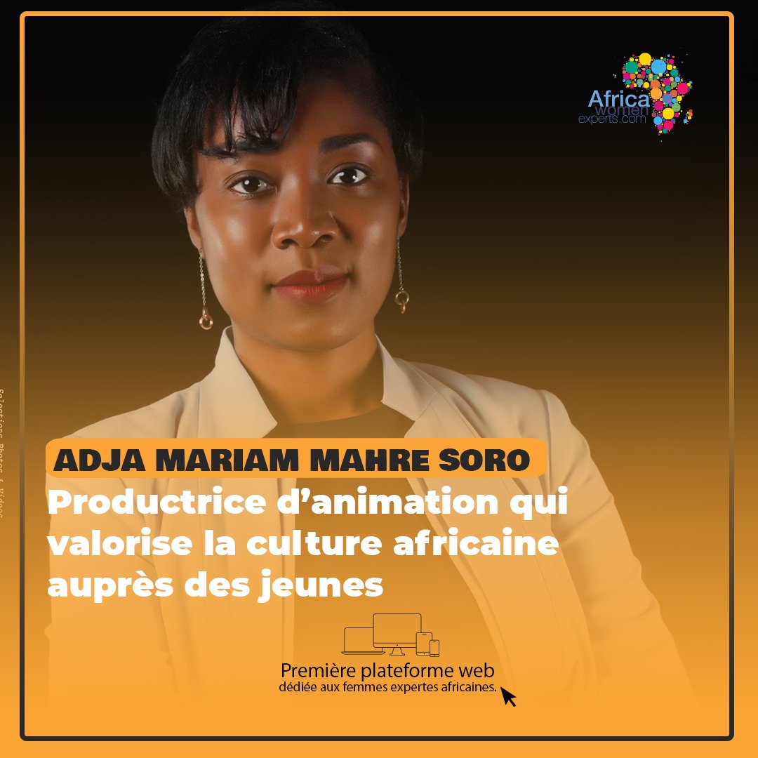 🎬 Adja Mariam Mahre Soro transforme les histoires africaines en trésors pour la jeunesse, à travers l’animation et l’édition.
De Voyelles Éditions à Studio Kä, elle célèbre le patrimoine, l’égalité et la créativité du continent. 🌍💛
africawomenexperts.com/lng/fr/2025/08…