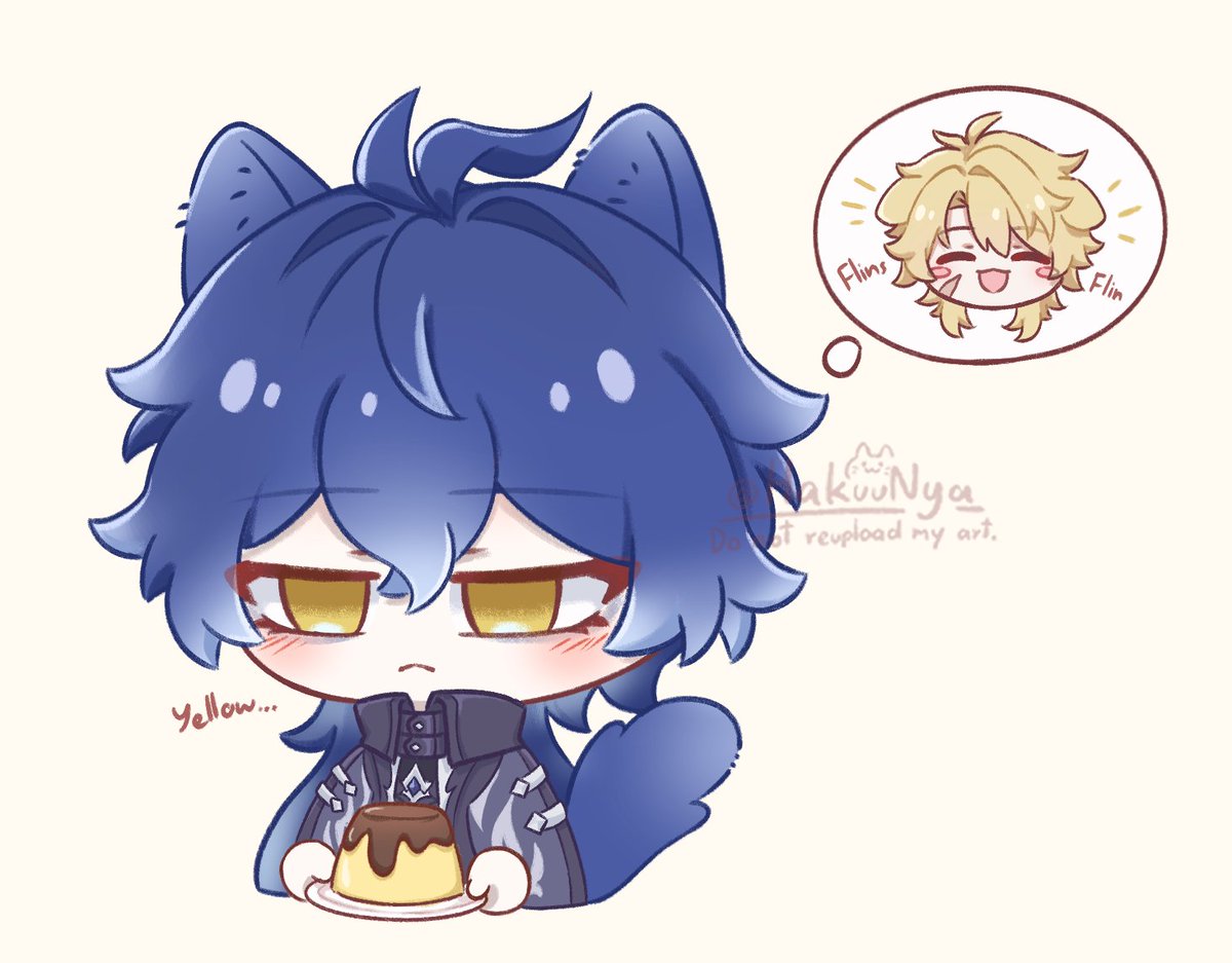 Yellow...🍮🐶
#Varka #Flins #Varflins #knightlight