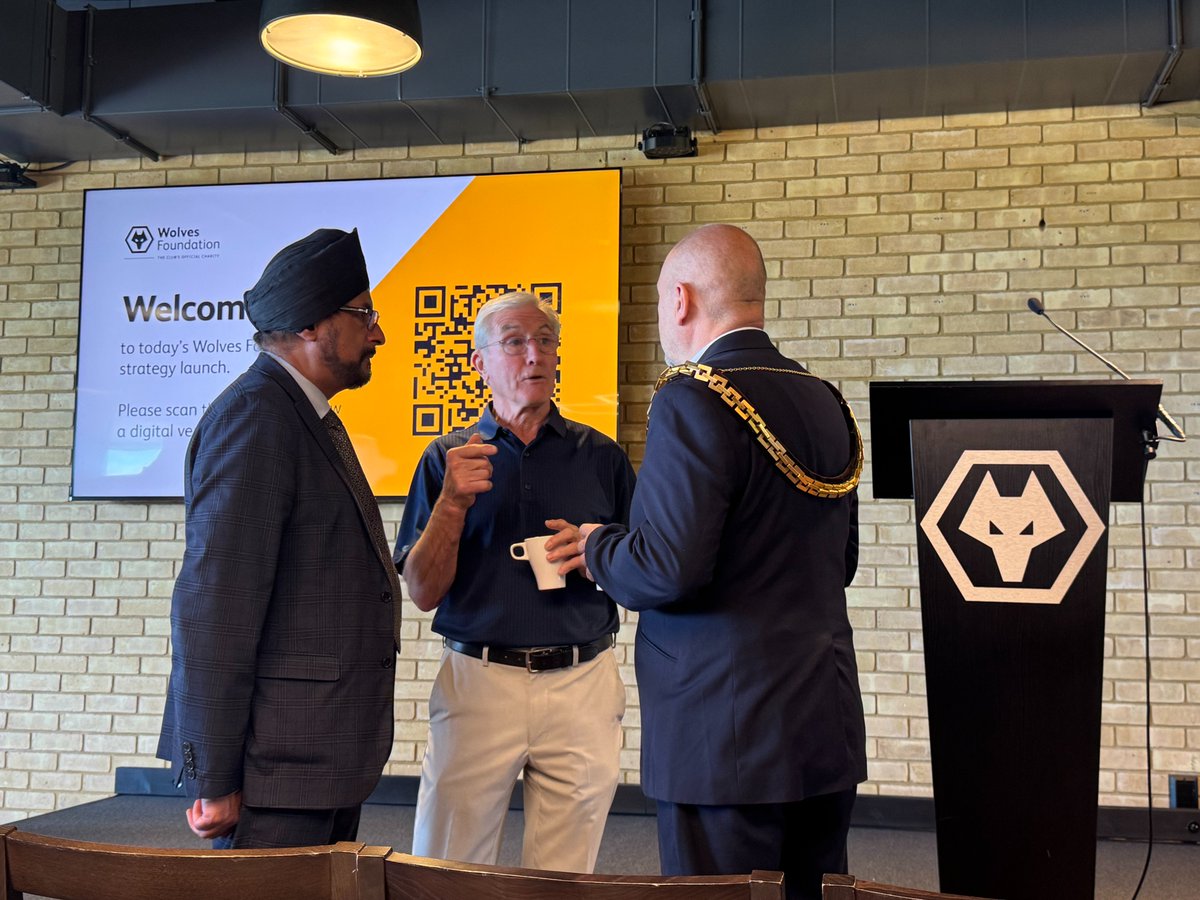 WolvesMayor's tweet image. Thank you to the @wwfcfoundation for inviting me to their Strategy Launch.

Fantastic to see the ambitious 5-year plan and what it could mean for thousands of Wolverhampton residents. Proud of the passion driving change in our city! 🐺💛 #WolvesFoundation #Wolverhampton