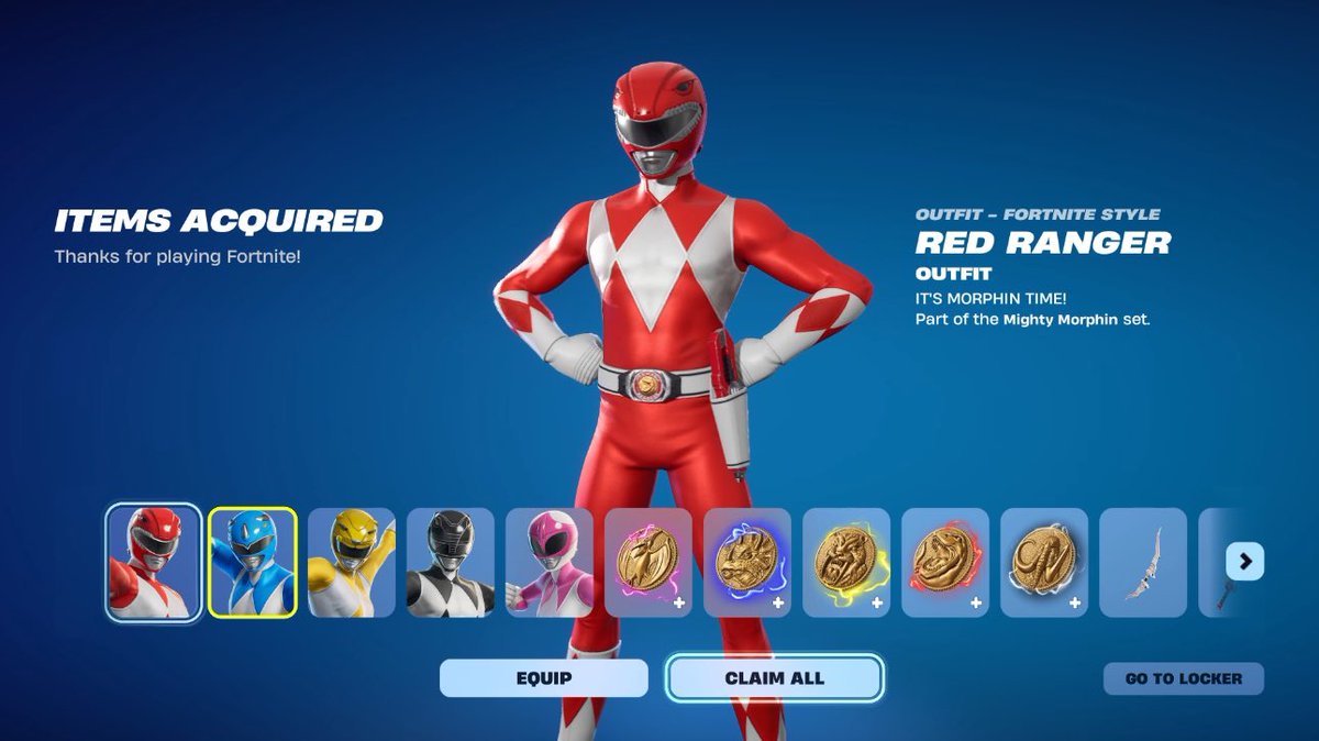 Fortnite Power Ranger Skins Giveaway 🎁

To Enter: 
❤️♻️ LIKE &amp; RETWEET
📲 FOLLOW <a href="/FortniteFNLK/">Fortnite Leaks 🕜</a> <a href="/braniyt/">brani</a> 
🛑 SUBSCRIBE youtube.com/brani
🎙️JOIN DISCORD discord.gg/HtPVfVD
✅ COMMENT “DONE”

GIFTING IT TODAY ITEM SHOP‼️

USE CODE ‘FNLK’ #ad