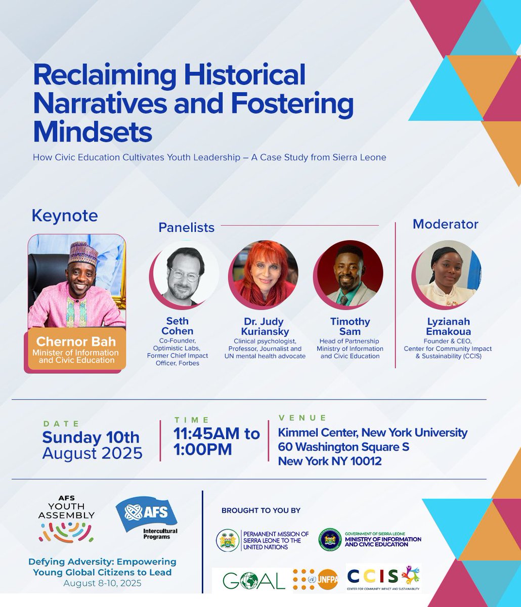 Ministry of Information & Civic Education S/Leone tweet media