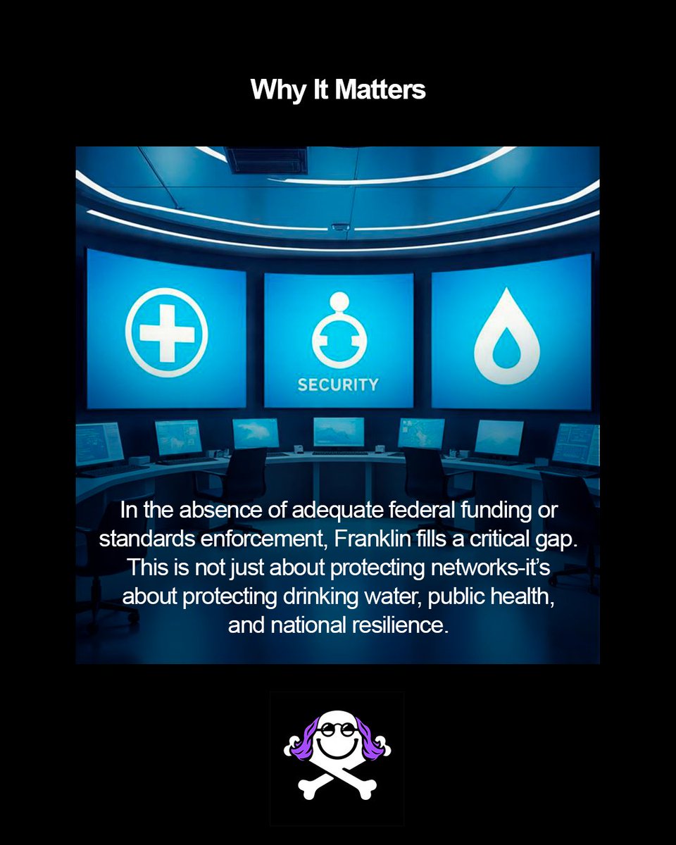 DEF CON Franklin (@defconfranklin) on Twitter photo We're happy to announce new collaborations that strengthen water cybersecurity nationwide.
Proud to welcome partnerships w/ <a href="/NRWA/">National Rural Water Association</a> <a href="/AspenDigital/">Aspen Digital</a> <a href="/awwa/">American Water Works Association</a> <a href="/CyberSolarium/">CSC 2.0</a> <a href="/redqueendyn/">Red Queen Dynamics</a> #CyberResCorps & #UnDisruptable27.
Many thanks to <a href="/craignewmark/">craig newmark</a> & others who make this possible. We're happy to announce new collaborations that strengthen water cybersecurity nationwide.
Proud to welcome partnerships w/ <a href="/NRWA/">National Rural Water Association</a> <a href="/AspenDigital/">Aspen Digital</a> <a href="/awwa/">American Water Works Association</a> <a href="/CyberSolarium/">CSC 2.0</a> <a href="/redqueendyn/">Red Queen Dynamics</a> #CyberResCorps & #UnDisruptable27.
Many thanks to <a href="/craignewmark/">craig newmark</a> & others who make this possible.