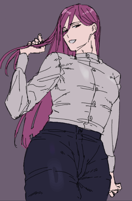 ムチパツ長髪お兄さん 