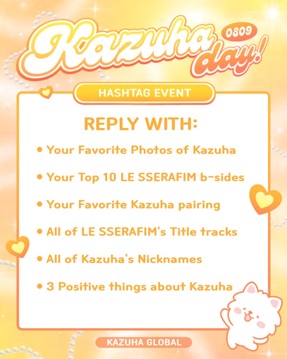 [🏷] TRENDING PARTY FOR KAZUHA Activity #1 — This or That 

🔐 300 Replies, QRT or Reply each of your answers with the Hashtags:

KAZUHA WORLDWIDE ABS DAY
#ToBloomForeverWithZuha
#카즈하생일이니깐좋아요꼭눌러라
#KAZUHA #카즈하