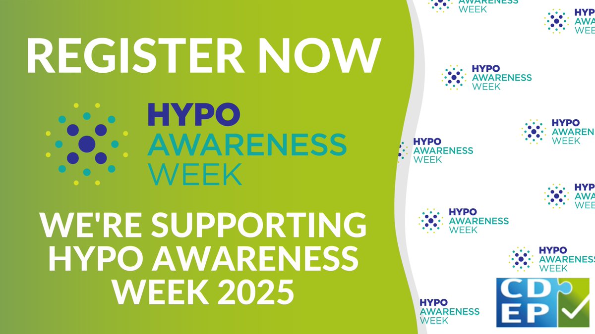 We’re delighted to be supporting #HypoAwarenessWeek once again!

Join the campaign today and gain access to our award‑winning 🥇 educational training designed for health and social care staff 👨🏽‍⚕️👩🏼‍⚕️🧑🏿‍⚕️

🔗 hypoawarenessweek.com/register/