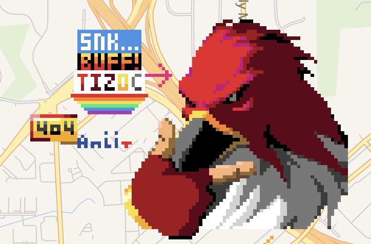 Found <a href="/4o4esports/">4o4 Esports by Sh33rZ</a> on Wplace
Next to some cool looking birdman thing