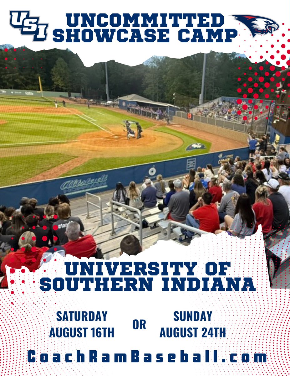 A great chance to get in front of the USI staff and make an impact!

Link ⬇️

coachrambaseball.com