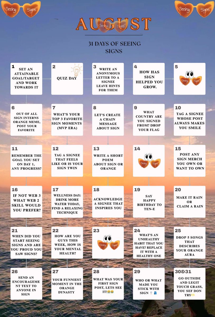 Roffysayo (@roffysayo1) on Twitter photo SiGM on chain legends ✨
Here’s Day 8 of 31 days of seeing signs in August .
Let’s create a chain message about sign .
My name is Roffy
I am signed 🧡
Tap in with <a href="/Ten__ee/">Ten-E.TheSignNova🧡</a> & <a href="/Tabbyomodudu/">Tabbytheblack.sign🧡👀🟠🔱</a>
Copy the same thing &replace your name with yours ,LFG 😞😭🧡 SiGM on chain legends ✨
Here’s Day 8 of 31 days of seeing signs in August .
Let’s create a chain message about sign .
My name is Roffy
I am signed 🧡
Tap in with <a href="/Ten__ee/">Ten-E.TheSignNova🧡</a> & <a href="/Tabbyomodudu/">Tabbytheblack.sign🧡👀🟠🔱</a>
Copy the same thing &replace your name with yours ,LFG 😞😭🧡