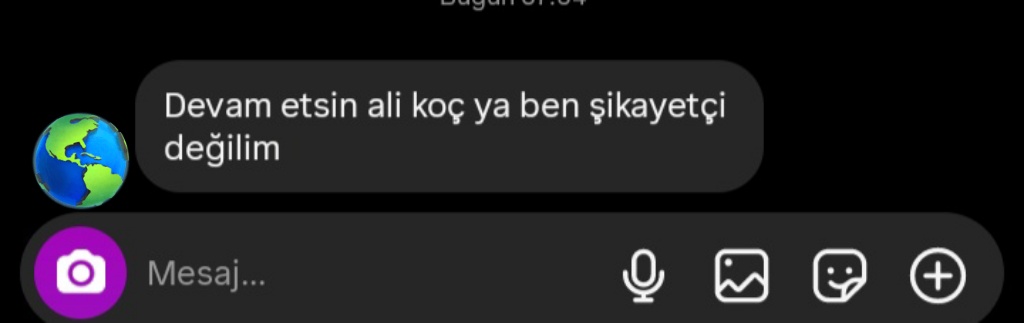 Kanka sana zahmet beni bi engellesene