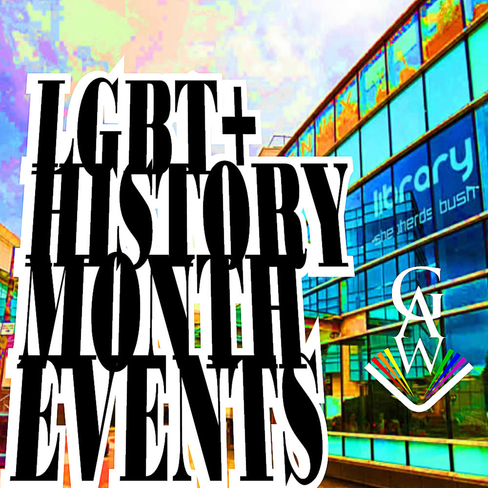 GAW LGBT+ HISTORY MONTH EVENTS
in June 2025

7th
STALL @ Lambeth Zine Fair
Brixton Library

30th
READWRITE
Performance &amp; discussion
@ Shepherds Bush Library
The library bought several of our books for their shelves

More GAW &amp; PP news:
paradisepress.org.uk/news.html
#join_GAW_to_join_in