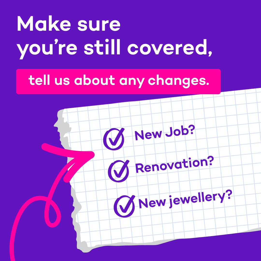 Life is full of changes...but did you know that some of them could affect your home insurance?

Read our guide to see which changes you need to tell us about to stay fully protected 👉 ow.ly/vBu750Wy1R5

#HomeInsurance #PolicyExpert