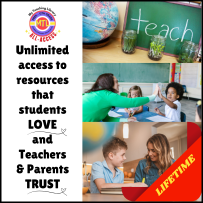 FOR LIFE...No monthly fees. No annual subscriptions. 
myteachinglibrary.com/lifetime-all-a…
Become a Lifetime All-Access membership and never ever again! You'll instantly have access to thousands of teaching resources! #homeschool #curriculum #homeschooling